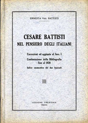 Cesare battisti nel pensiero - cesare,