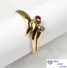 Anello Giocoso In Oro 585 Con