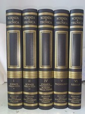 SCIENZA E TECNICA, IST. ENCICLOPEDIA ITALIANA TRECCANI, 5 VOLUMI (MANCA IL N° 3)