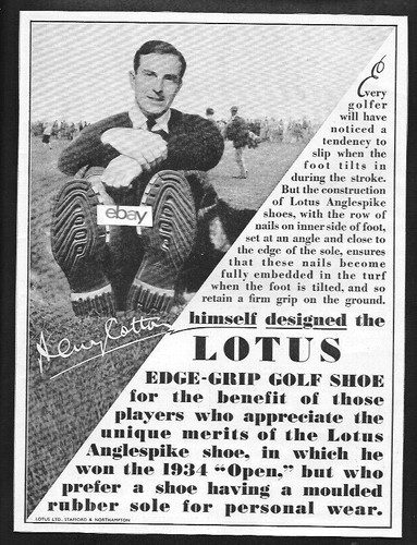 Lotus edge grip golf show - golf, worn