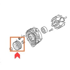 PULEGGIA ALTERNATORE KIA
