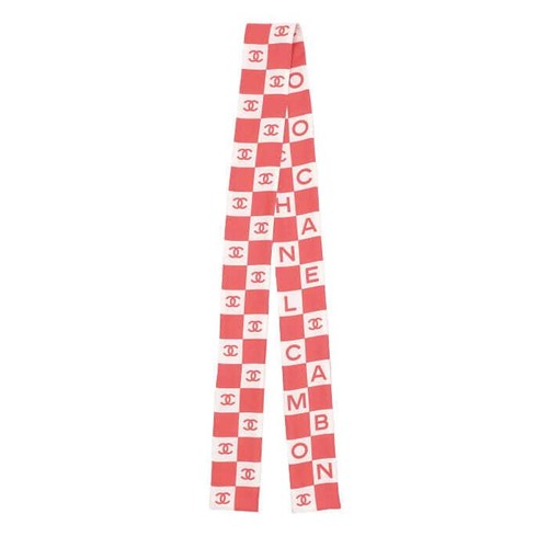 Chanel foulard carré soie - en,