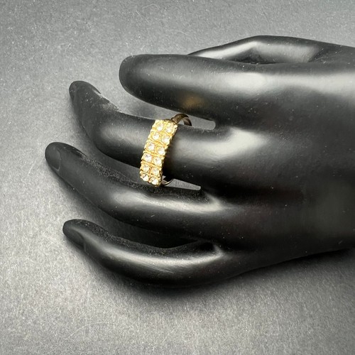 Anello fascia moda donna tono