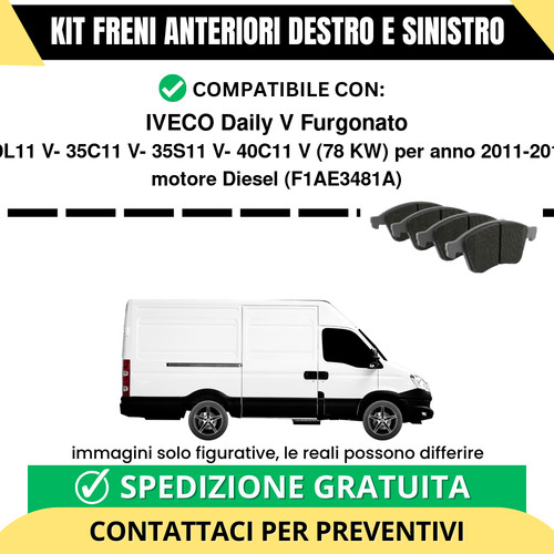 Pastiglie freno anteriori - pastiglie,