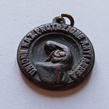 Vecchia Medaglia Militare Protezione Antiaerea Mm 30 Circa Bronzo Lotto 1838
