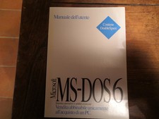 MANUALE UTENTE MICROSOFT MS-DOS 6 ITALIANO