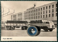 Rara Photo Press Camion FIAT 682 N2 del 1965