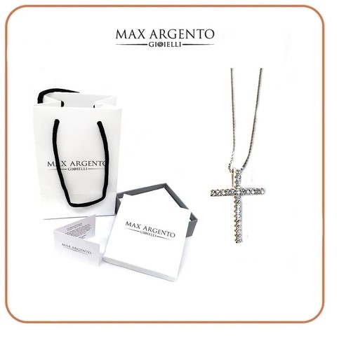 Collana ciondolo croce con - croce,
