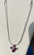Recarlo Necklace With Ruby And