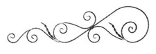 Ornamento in ferro battuto