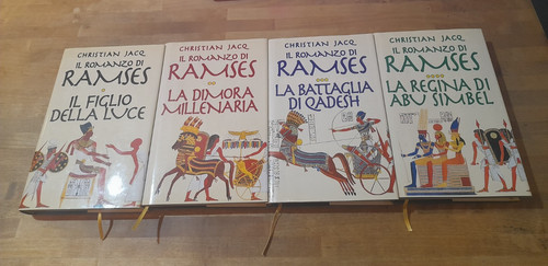 Romanzo ramses 4 volumi - il,
