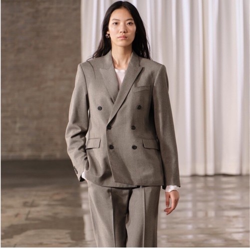 Cappotto blazer doppiopetto - cappotto,