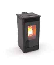 STUFA URBAN NERO ERMETICA