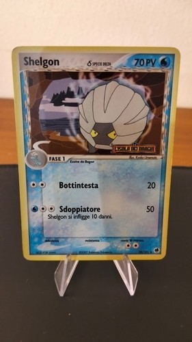 Carta pokemon shelgon - carta,