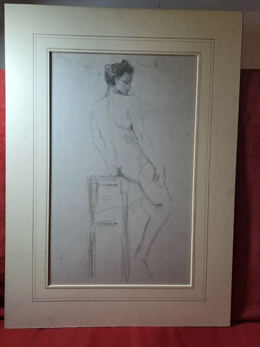 Disegno antico matita su - antico.,