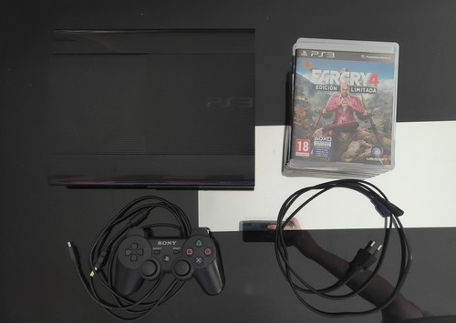 Ps3 playstation super slim - 3,