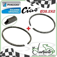SEGMENTI FASCE PISTONE CILINDRO 38.2 KIT PER CIAO 50 P PX PXV 1981-1993 PIAGGIO