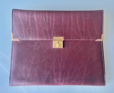 Agenda Marrone in vera pelle, made in Italy Vintage.