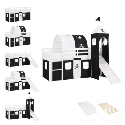Letto soppalco 90x200 - letto,