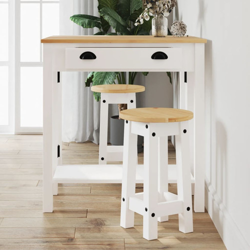 Sgabello bar 2pz legno
