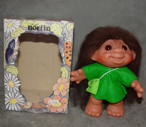 Troll doll norfin dam - doll, 6"