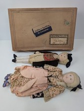 Raro antico panno dipinto viso