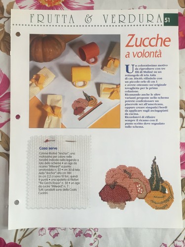Schema punto croce ricamo - schema,