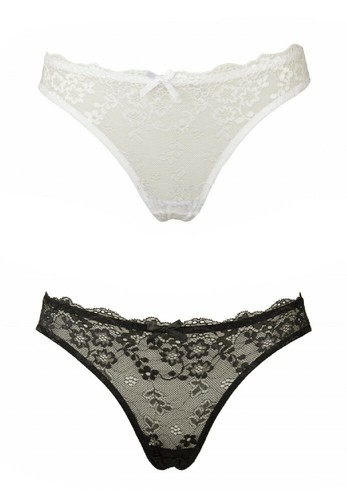 Slip brasiliano pizzo - , mutanda
