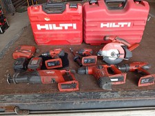 Utensileria Hilti. Tassellatore, avvitatore, impulsi, sega circolare, gattuccio
