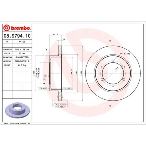 Dischi freno brembo - freno,