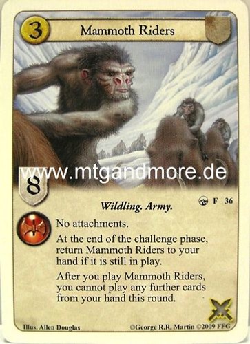 Game thrones 2x - game, mammoth