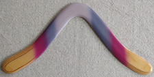 Vintage Painted Gel Boomerang
