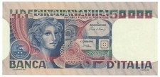 50000 LIRE BANCA D'ITALIA VOLTO DI DONNA 11/04/1980 qFDS