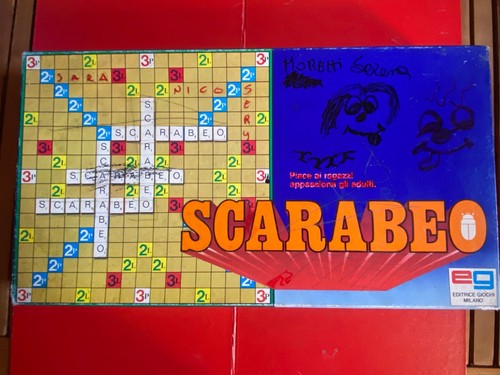 Gioco tavolo scarabeo - da,