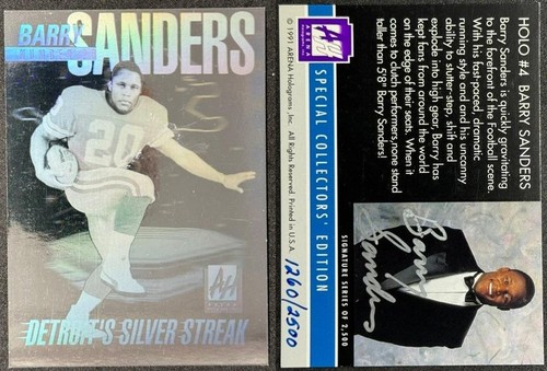 Barry sanders 1991 arena - barry,