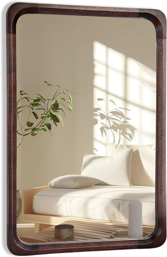Specchio bagno legno - specchio, in