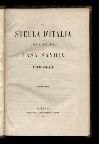 Stella italia o nove - d'italia,,