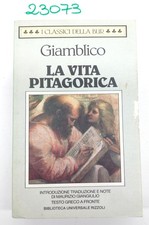 Giamblico La vita pitagorica
