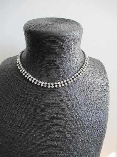 Girocollo diamante doppio filo - girocollo,