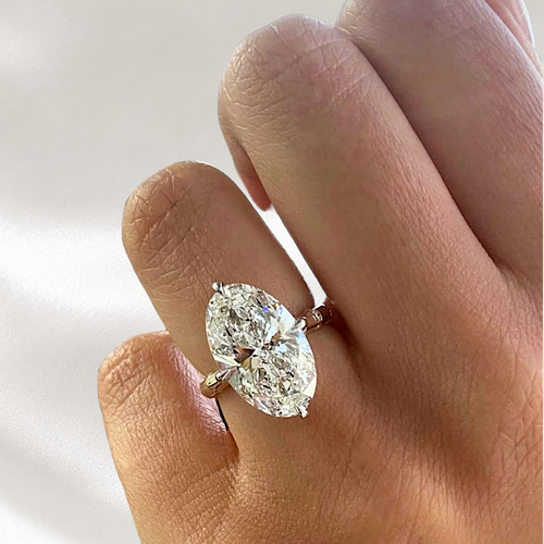 Anello fidanzamento oro 14k - di,