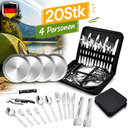 Set posate campeggio - set,
