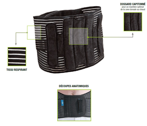 Fascia lombare corsetto - fascia,