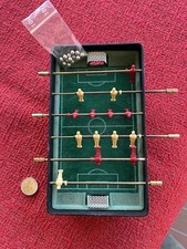 Mini Baby Calcio Balilla - Biliardino vintage anni '80 con 13 palline