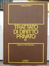 Trattato Di Diritto Privato 19 - Diretto Da Rescigno -tutela Dei Diritti