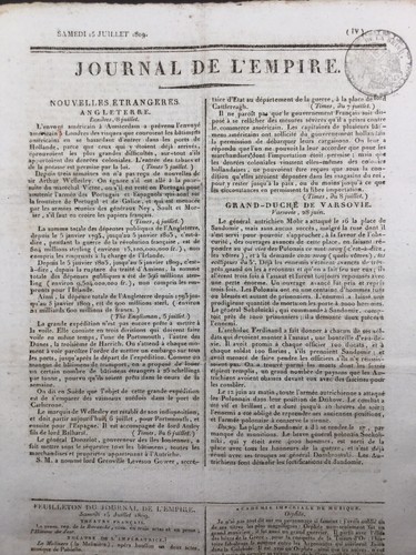 Bataille wagram 1809 - de,