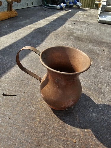 Caraffa rame antiquariato - caraffa,
