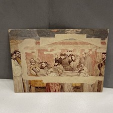 CARTOLINA COLORI COLLEZIONE FIRENZE - BASILICA S. CROCE - GIOTTO LA MORTE S. FRA