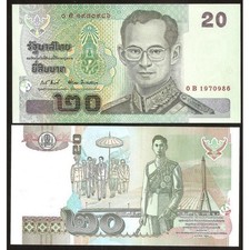 THAILAND 20 Baht 2003 - UNC -
