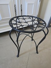 Sedia / Tavolino In Ferro