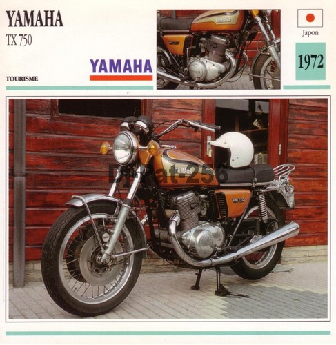 Fiche moto yamaha - yamaha, 750